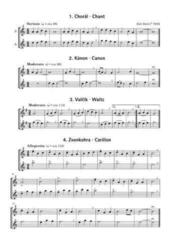 Noten Alan Davis 20 duet pro sopránovou a altovou zobcovou flétnu Noten - 2