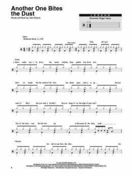 Παρτιτούρες για Ντραμς και Κρουστά Hal Leonard Songs for Beginners Drums Μουσικές νότες - 3
