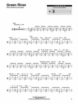 Music sheet for drums and percusion Hal Leonard Songs for Beginners Drums Music Book - 4