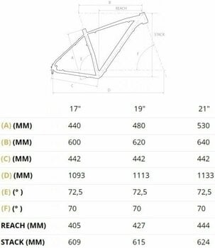 Bicicletta hardtail 4Ever Victory 2 Shimano Deore RD-M5120 2x10 Nero-Metallic Silver 17" - 2