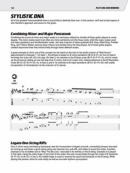 Music sheet for guitars and bass guitars Hal Leonard Play like Jimi Hendrix Guitar [TAB] Music Book - 5