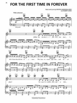 Music sheet for guitars and bass guitars Disney Frozen: Music from the Motion Picture Soundtrack Guitar Music Book - 3
