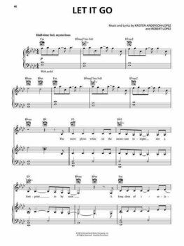 Music sheet for guitars and bass guitars Disney Frozen: Music from the Motion Picture Soundtrack Guitar Music Book - 4
