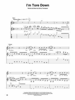 Παρτιτούρες για Κιθάρες και Μπάσο Hal Leonard Guitar Play-Along Volume 94: Slow Blues Μουσικές νότες - 4