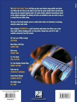 Partitura para guitarras e baixos Hal Leonard Guitar Play-Along Volume 94: Slow Blues Livro de música - 5