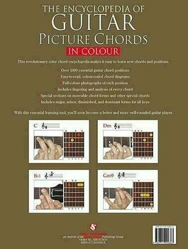 Music sheet for guitars and bass guitars Music Sales Encyclopedia Of Guitar Picture Chords In Colour Music Book - 2