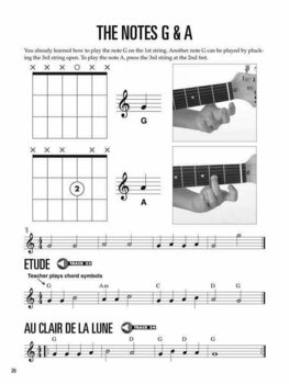 Music sheet for guitars and bass guitars Hal Leonard Banjo Method book 1 Music Book - 8