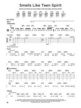 Note za gitare i bas gitare Hal Leonard First 50 Rock Songs Guitar Nota - 5