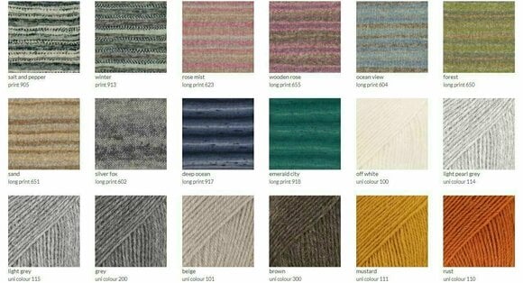 Knitting Yarn Drops Fabel Uni Colour 112 Apple Green - 5