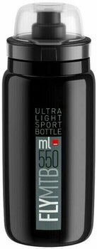 Cyklistická fľaša Elite Fly MTB Black 550 ml Cyklistická fľaša - 2