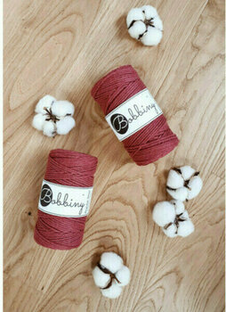 Cordon Bobbiny 3PLY Macramé Rope 3 mm 100 m Wild Rose Cordon - 3