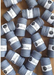 Schnur Bobbiny 3PLY Macramé Rope 3 mm 100 m Steel Schnur - 2