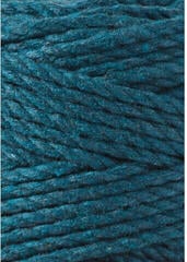 Laidas Bobbiny 3PLY Macramé Rope 3 mm 100 m Peacock Blue - 1