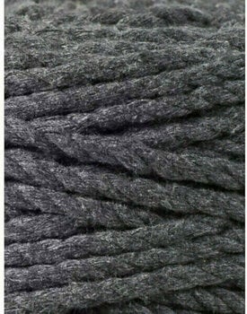 Konac Bobbiny 3PLY Macrame Rope 5 mm Charcoal - 2