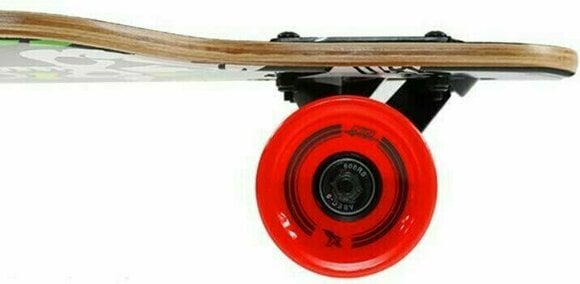 Longboard Nils Extreme Wood Red/Yellow/Green 41" Longboard (Så godt som nyt) - 4