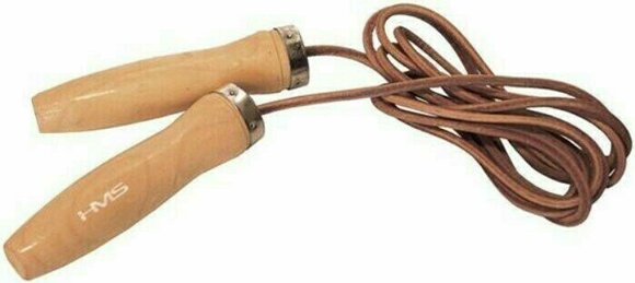 Hüppenöör HMS SK07 Skipping Rope Leather Wood - 2