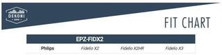 Jastučići za uši za slušalice Dekoni Audio EPZ-FIDX2-CHL  Fidelio X2HR Black Jastučići za uši za slušalice - 7