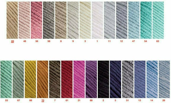 Fil à tricoter Katia Alabama 35 Yellow Fil à tricoter - 2