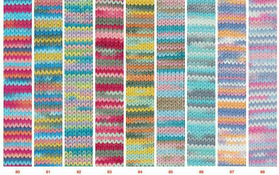 Strickgarn Katia Maldivas 88 Rose/Sky Blue/Very Light Rose Strickgarn - 2