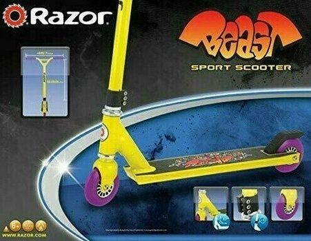 Freestyle Roller Razor Beast Yellow/Purple Freestyle Roller - 4