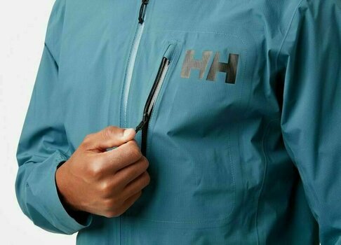Outdorová bunda Helly Hansen Odin Minimalist Infinity Jacket North Teal Blue M Outdorová bunda - 4