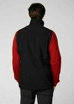 Outdoor Vest Helly Hansen Paramount Softshell Vest Black S Outdoor Vest - 4
