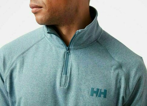 Kapuutsiga dressipluus õue Helly Hansen Men's Verglas Half-Zip Midlayer North Teal Blue L - 3
