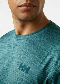 Outdoorové tričko Helly Hansen Verglas Go T-Shirt North Teal Blue M Tričko - 3
