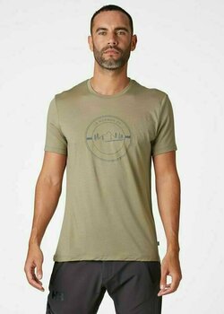 Тениска Helly Hansen HH Merino Graphic T-Shirt Fallen Rock M Тениска - 3