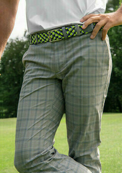 Nepromokavé kalhoty Alberto Ian Brown Check 50 - 4