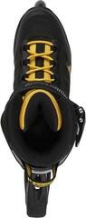 Patins em linha Rollerblade Spark 80 Black/Saffron Yellow - 5