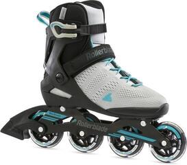 Rolschaatsen Rollerblade Spark 80 W Grey/Turquoise - 1