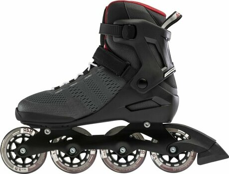 Roller Skates Rollerblade Spark 84 Dark Grey/Red 39 Roller Skates - 4