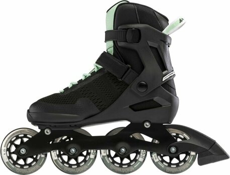 Roller Skates Rollerblade Spark 84 W Black/Mint Green 42,5 Roller Skates - 4