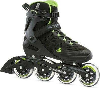 Inline-Skates Rollerblade Spark 90 Black/Lime 44 Inline-Skates (Neuwertig) - 4
