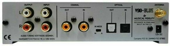 Recetor e transmissor de áudio Musical Fidelity V90 BLU5 HD Silver - 2
