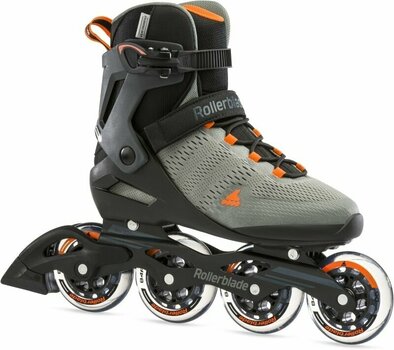 Roller Skates Rollerblade Sirio 90 Anthracite/Orange 46 Roller Skates - 2