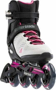Inline Role Rollerblade Sirio 90 W Cool Grey/Candy Pink 38 Inline Role - 3
