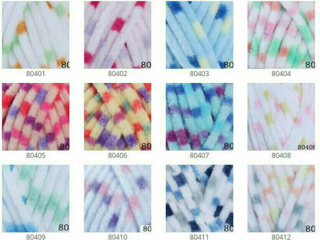 Fios para tricotar Himalaya Dolphin Baby Colors 80417 - 2