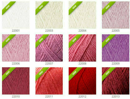 Knitting Yarn Himalaya Lana Lüx 400 220012 Red - 2
