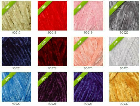 Pređa za pletenje Himalaya Velvet 900-01 - 3