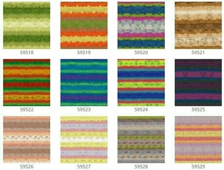 Fios para tricotar Himalaya Mercan Batik Fios para tricotar 59530 - 3