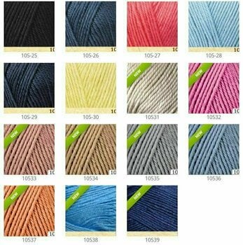 Fil à tricoter Fibra Natura Luxor 13 Light Blue Fil à tricoter - 4