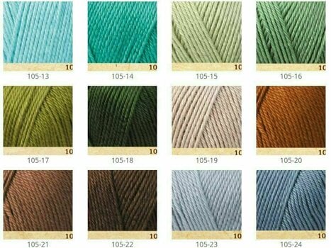 Fil à tricoter Fibra Natura Luxor 18 Dark Green Fil à tricoter - 3