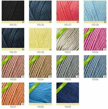 Fil à tricoter Fibra Natura Luxor 19 Beige Fil à tricoter - 4