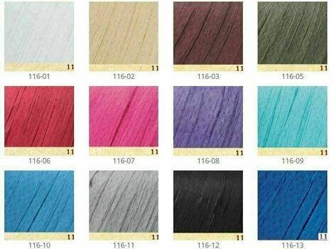 Stickgarn Fibra Natura Raffia 09 Light Blue Stickgarn - 2