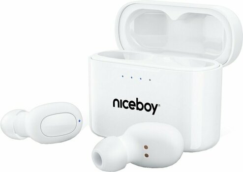 Écouteurs intra-auriculaires sans fil Niceboy HIVE Podsie 2021 Polar White Écouteurs intra-auriculaires sans fil - 3