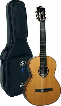 Classical Guitar with Preamp LAG Classic HyVibe 15 4/4 - 4