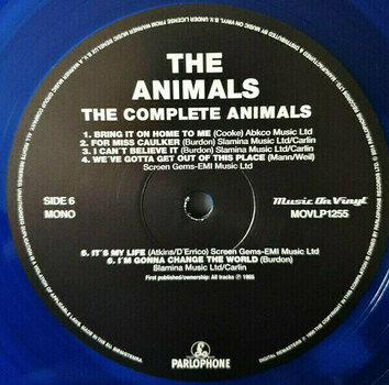 LP deska The Animals - Complete Animals (Blue Coloured) (3 LP) - 2