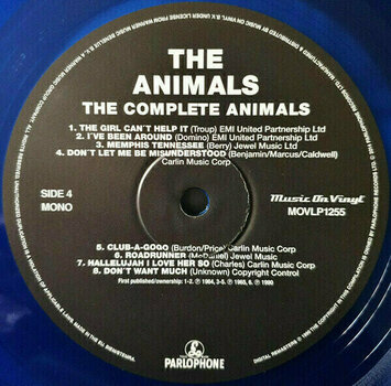 LP deska The Animals - Complete Animals (Blue Coloured) (3 LP) - 12